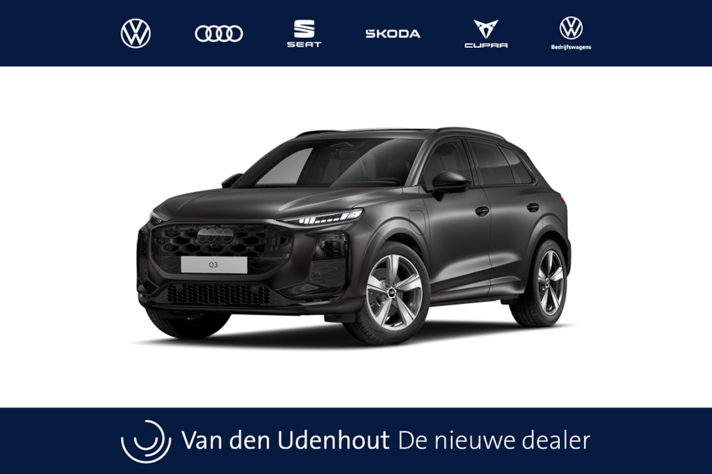 Audi Q3 - e-hybrid 272 S tronic S edition | Adaptive cruise control | Audi sound system | Cruise con - AutoWereld.nl