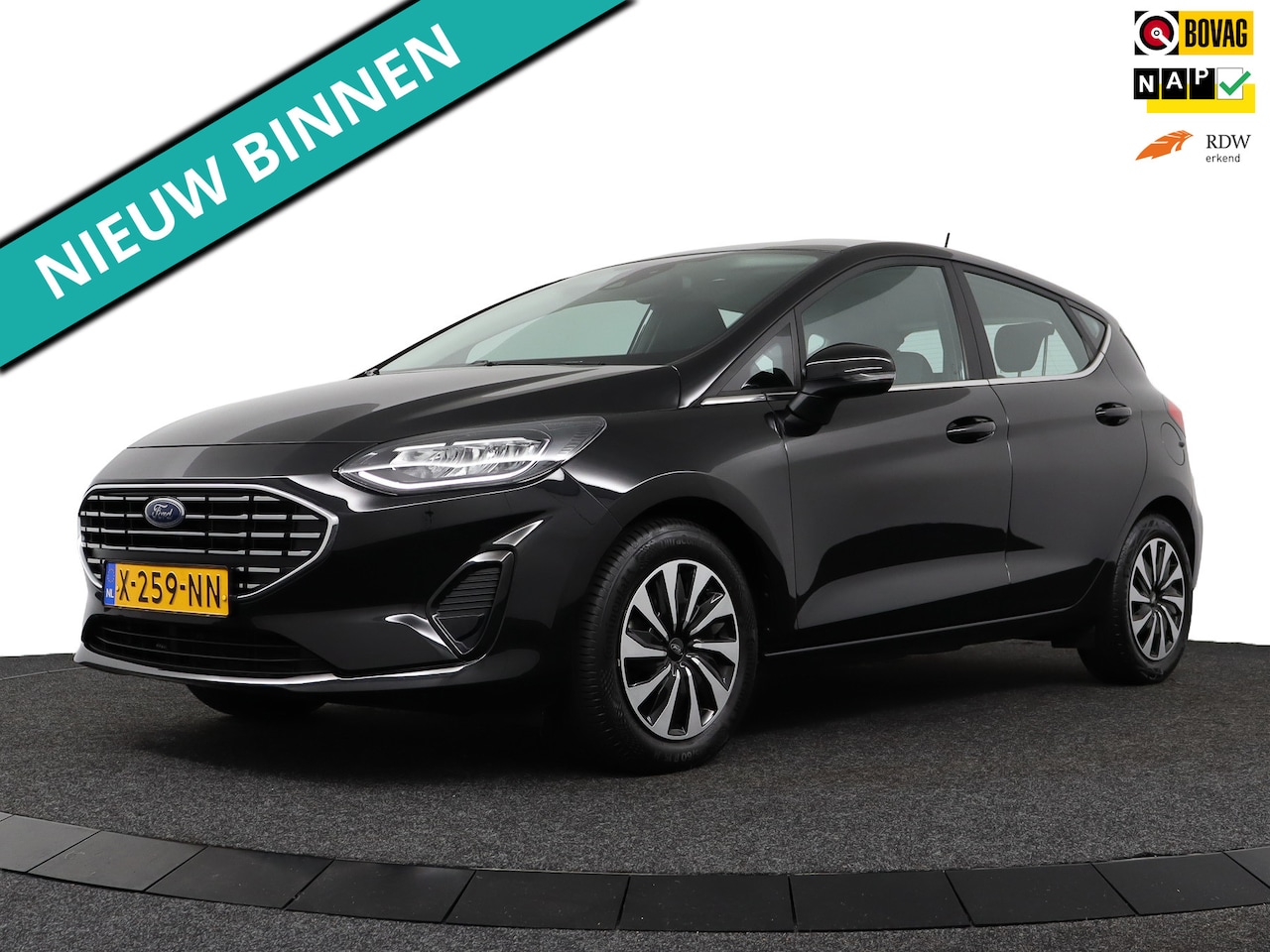 Ford Fiesta - 1.0 EcoBoost Hybrid Titanium 125pk DAB/Winterpakket/Carplay/Android - AutoWereld.nl