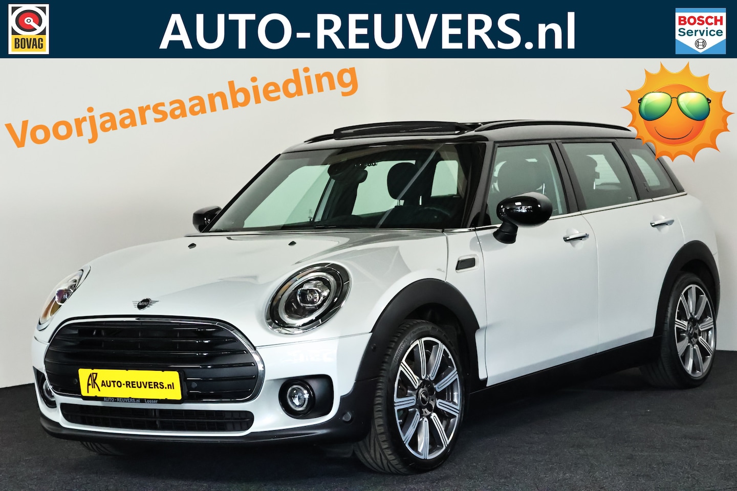 MINI Clubman - Mini 1.5 Cooper / Opendak / leder / HUD / Harmankardon - AutoWereld.nl