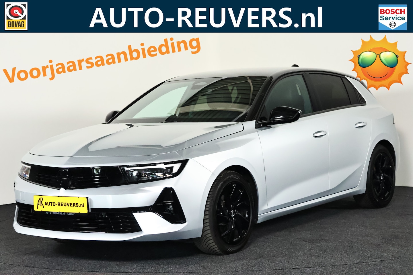 Opel Astra - 1.2 Turbo GS / LED / ACC / CarPlay / Navi / Camera - AutoWereld.nl