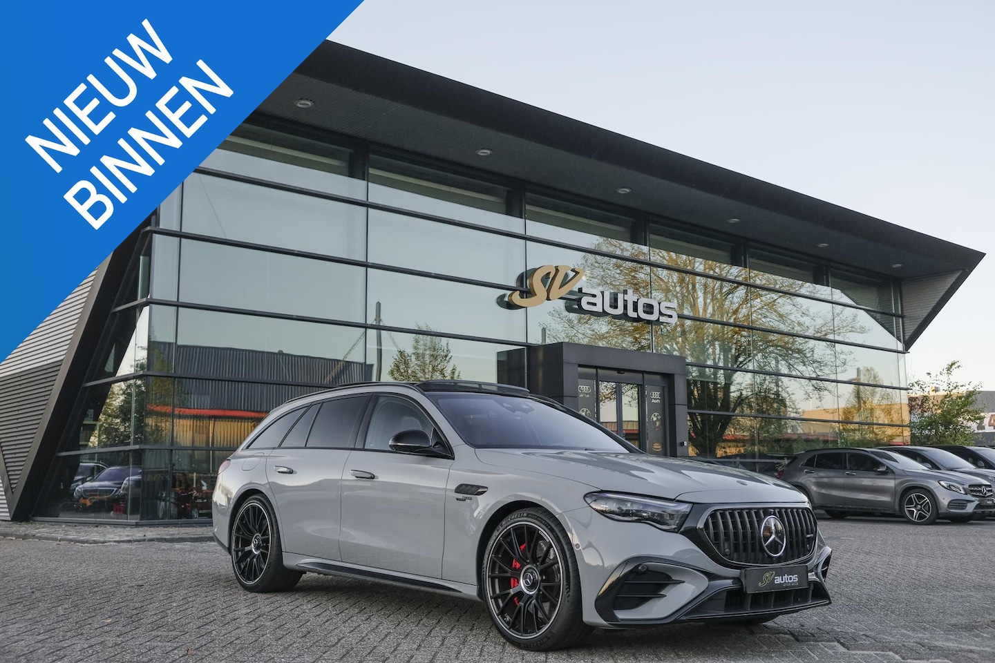 Mercedes-Benz E-klasse Estate - E53 AMG 612pk 4MATIC+ Panoramadak *BTW* Burmester 4d Massage Superscreen Stoelkoeling Trek - AutoWereld.nl