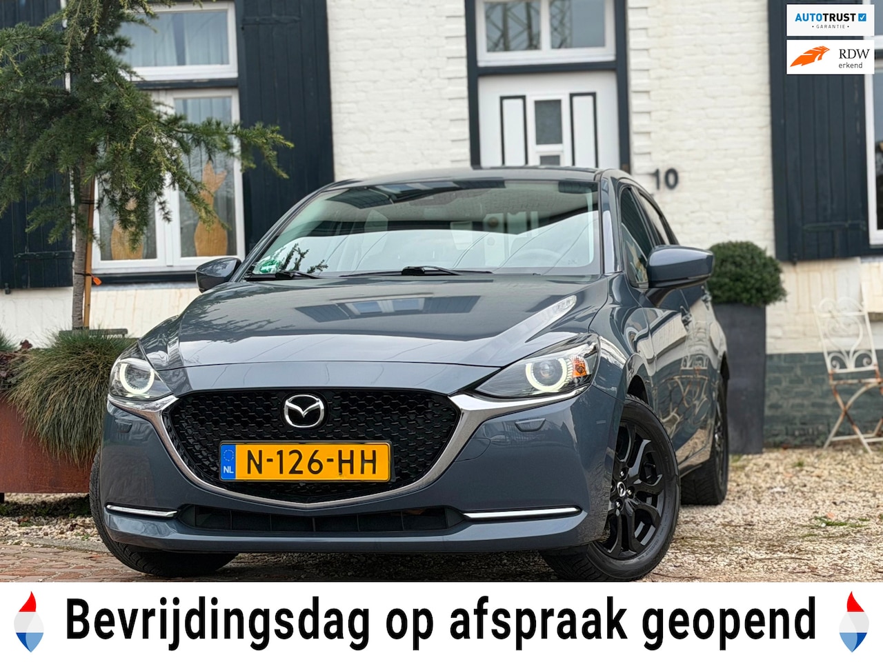Mazda 2 Hybrid - 1.5 Skyactiv-G Luxury|Hybrid|Stoel-Stuurverwarming| - AutoWereld.nl