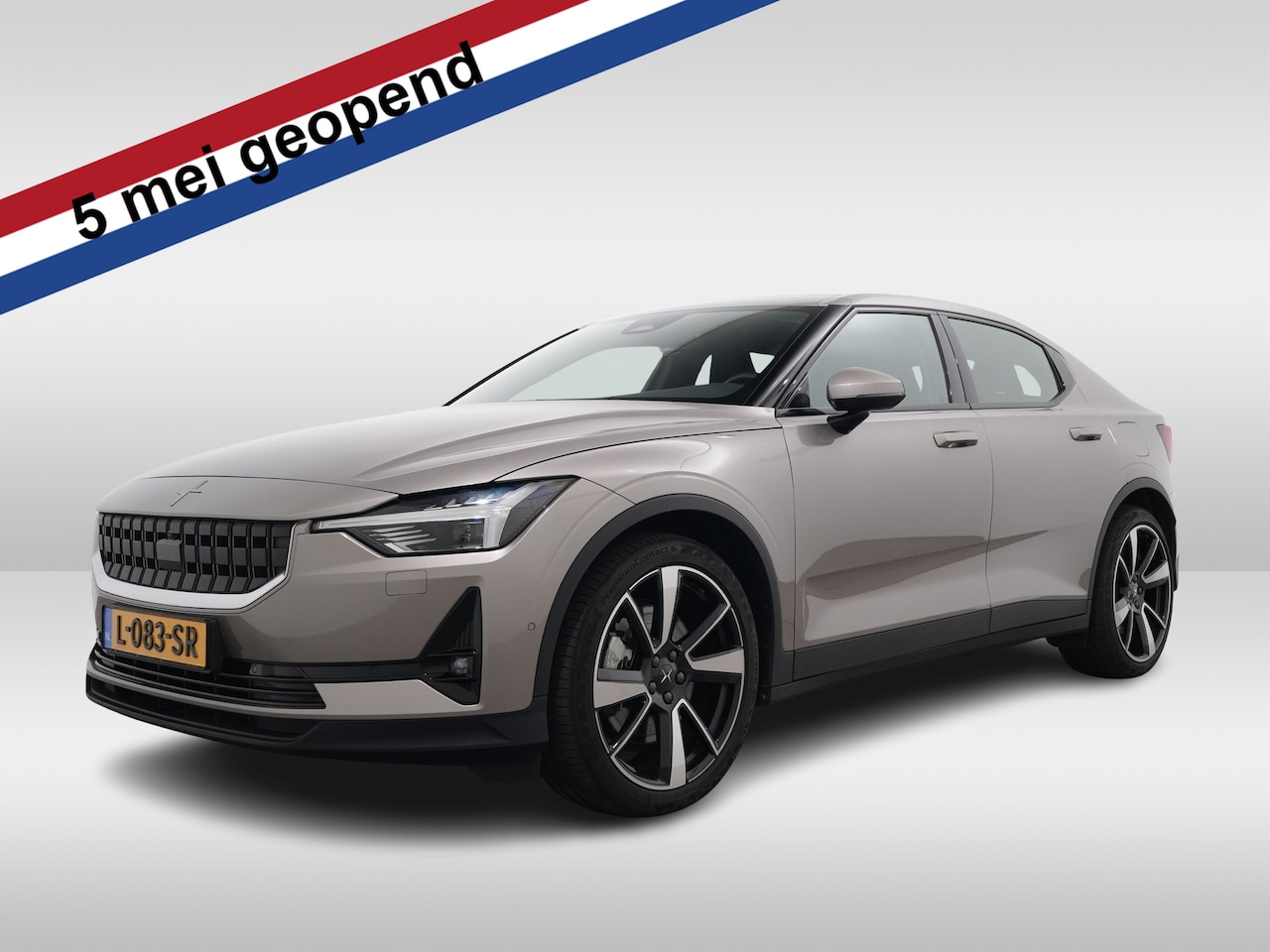 Polestar 2 - LR DUAL MOTOR 408PK PILOT PLUS 90,82% SOH | Panoramadak | Harman Kardon | 360 camera - AutoWereld.nl