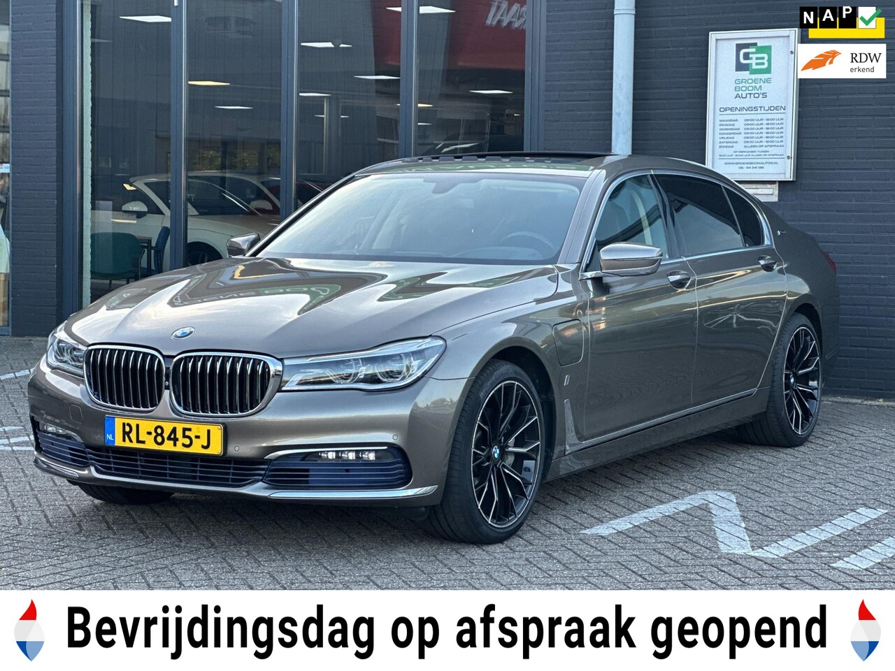 BMW 7-serie - 740Le iPerformance High Executive/PANO-DAK/360 CAMERA/NL-AUTO NAP!! - AutoWereld.nl