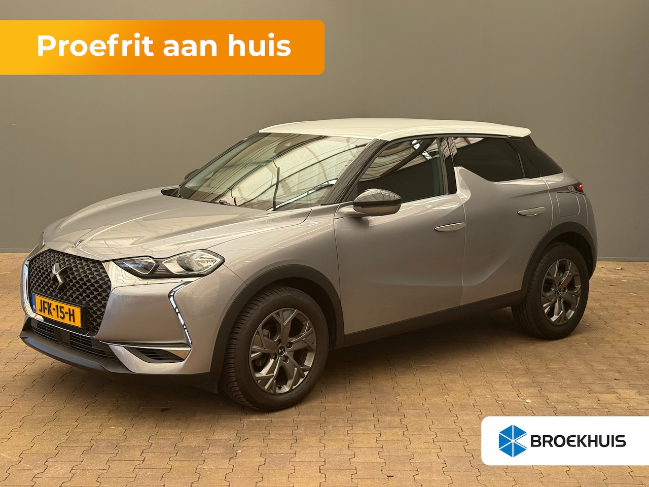 DS 3 Crossback - 1.2 PureTech Business Camera | Leder\Stof | Navigatie | Clima | Carplay | Parkeersensoren - AutoWereld.nl