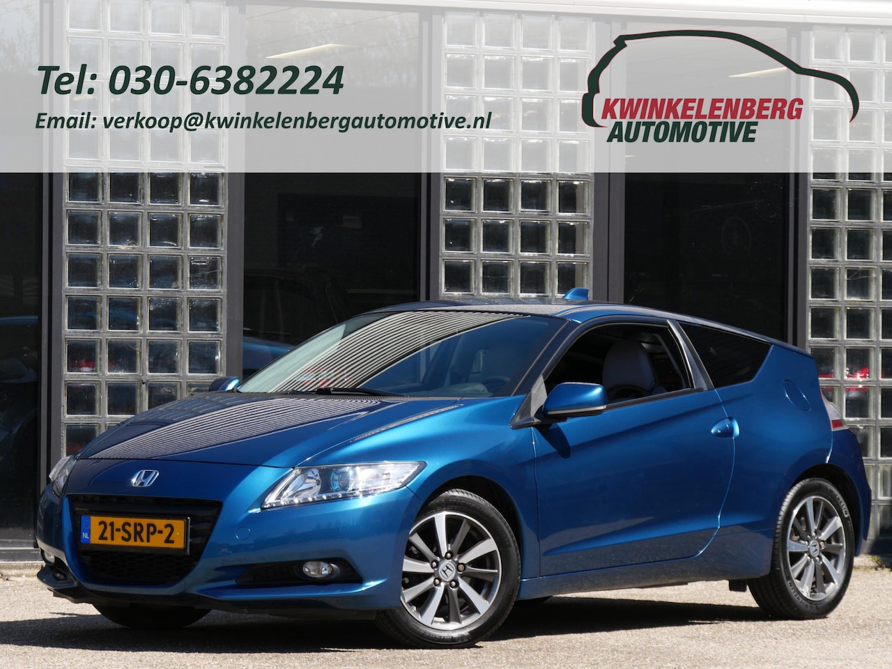 Honda CR-Z - 1.5 HYBRID SPORT/ ORIGINEEL NL-AUTO VAN 1STE EIGENAAR! - AutoWereld.nl