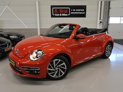 Volkswagen Beetle Cabriolet - 1.4 TSI Sound Automaat Airco-ecc Navigatie Stoelverwarming App connect Boekjes Windscherm