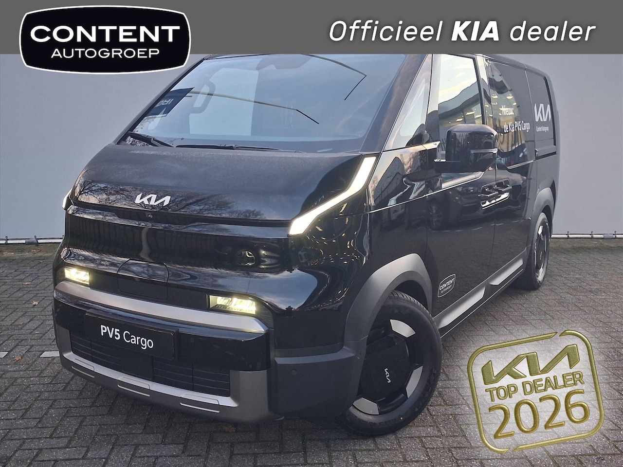 Kia PV5 - Cargo 51.5 kWh 163pk L2H1 Essential - AutoWereld.nl