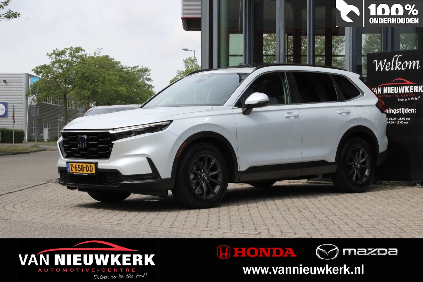 Honda CR-V - 2.0 Full Hybrid 184pk 2WD CVT Elegance | Stoel&Stuur verwarming | elektrische stoelen | Ca - AutoWereld.nl