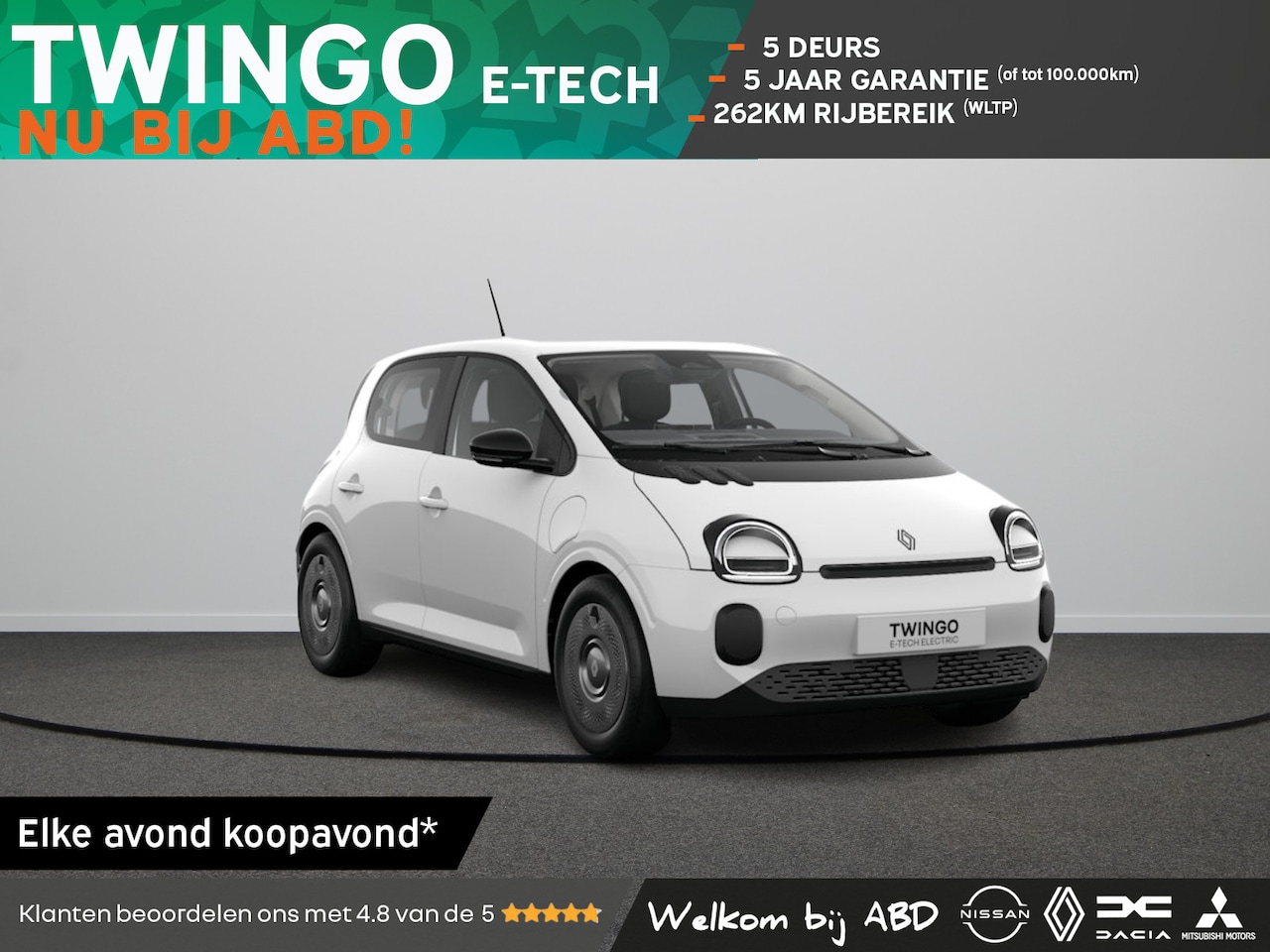 Renault Twingo - Evolution Urban range | LED-achterlichten | LED-dagrijverlichting met specifiek vormgegeve - AutoWereld.nl