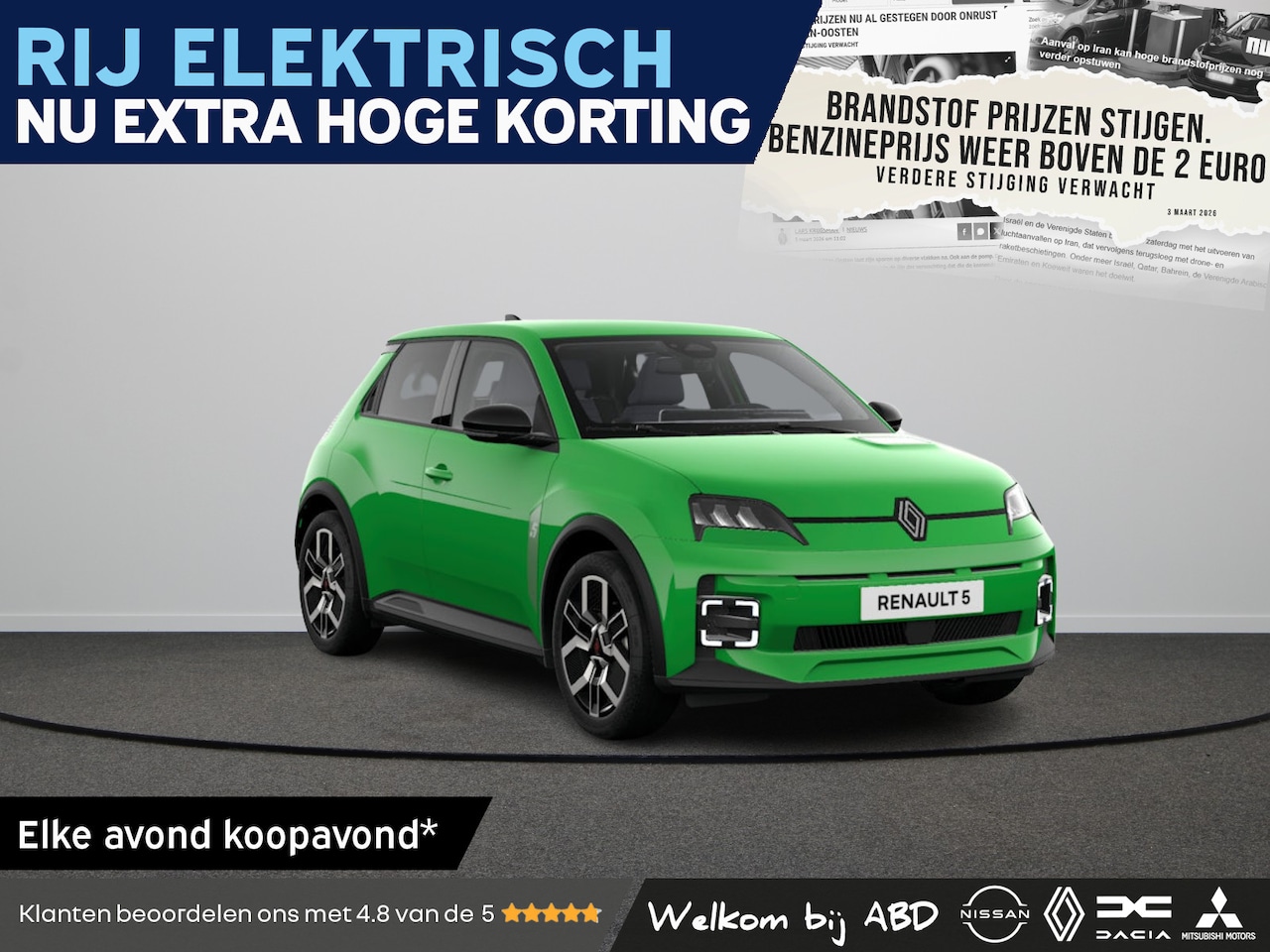 Renault 5 - Techno Comfort range | Achteruitrijcamera | ISOFIX-bevestigingssysteem voor kinderzitjes o - AutoWereld.nl