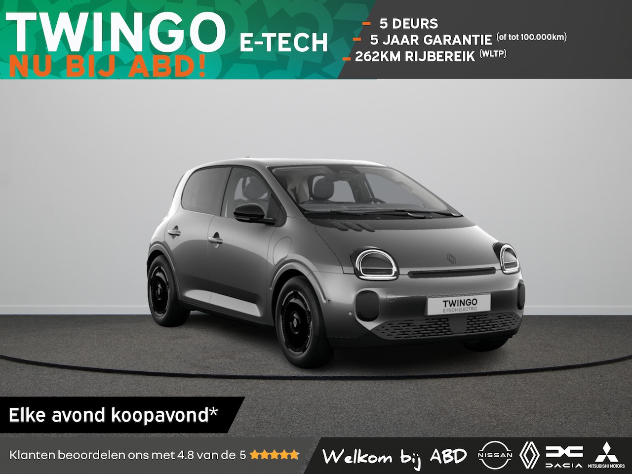 Renault Twingo - Techno Urban range | Achteruitrijcamera | LED-achterlichten | LED-dagrijverlichting met sp - AutoWereld.nl