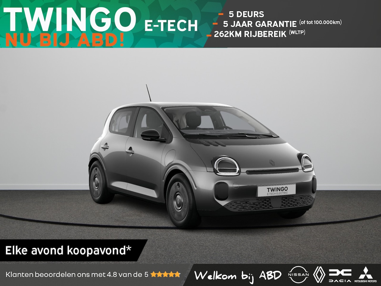 Renault Twingo - Evolution Urban range | LED-achterlichten | LED-dagrijverlichting met specifiek vormgegeve - AutoWereld.nl