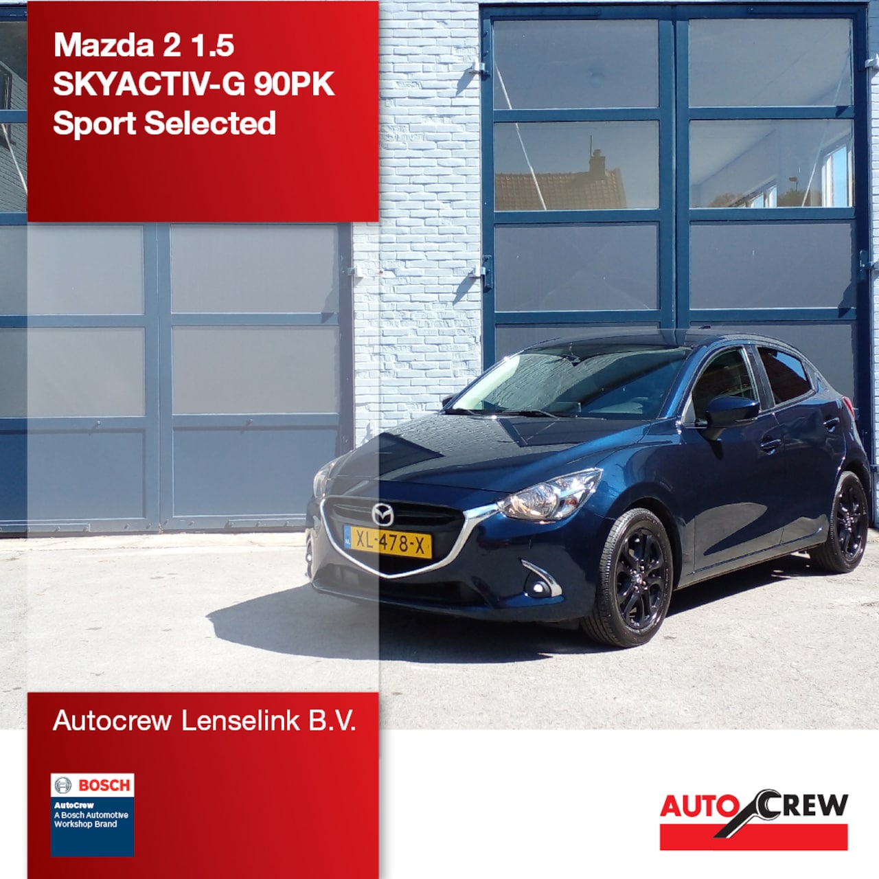 Mazda 2 - 1.5 SKYACTIV-G 90PK Sport Selected | Origineel NL | - AutoWereld.nl