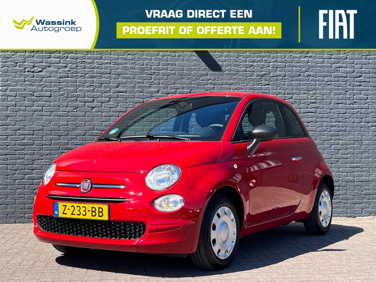 Fiat 500 - 1.0 Hybrid 70pk Urban | LENTEDEALS | Airco | Bluetooth | - AutoWereld.nl