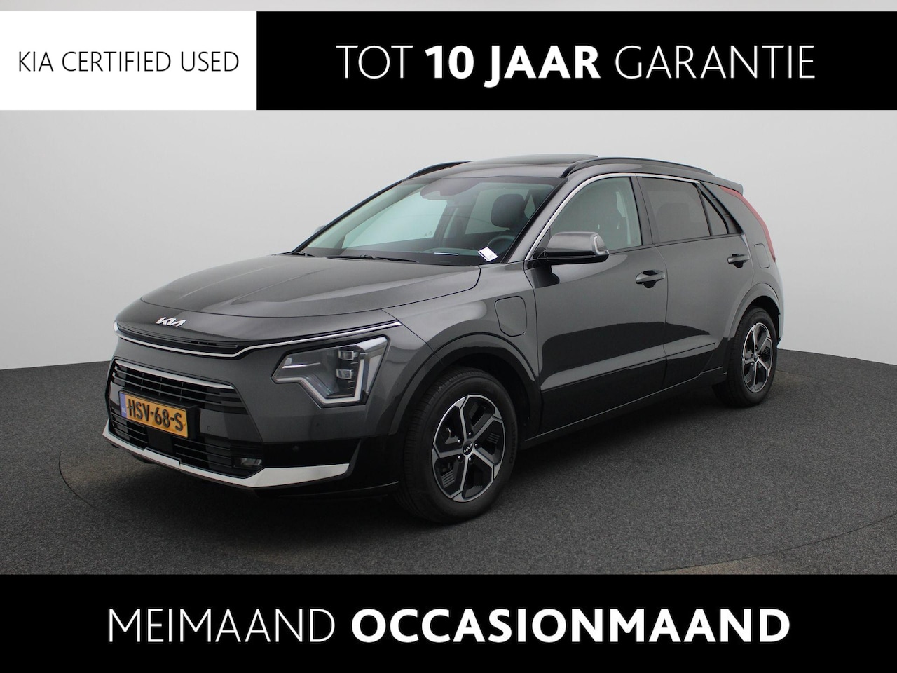 Kia Niro - 1.6 GDi PHEV DynamicPlusLine Navi | Cruise | Leder | Stoel + Stuurverwarming | Zonnedak | - AutoWereld.nl