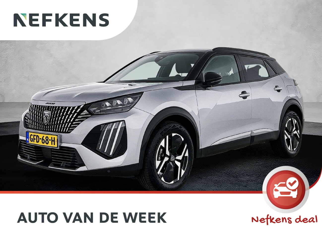 Peugeot 2008 - SUV GT Hybrid 145pk Automaat | Navigatie | Achteruitrijcamera | Climate Control | Adaptiev - AutoWereld.nl
