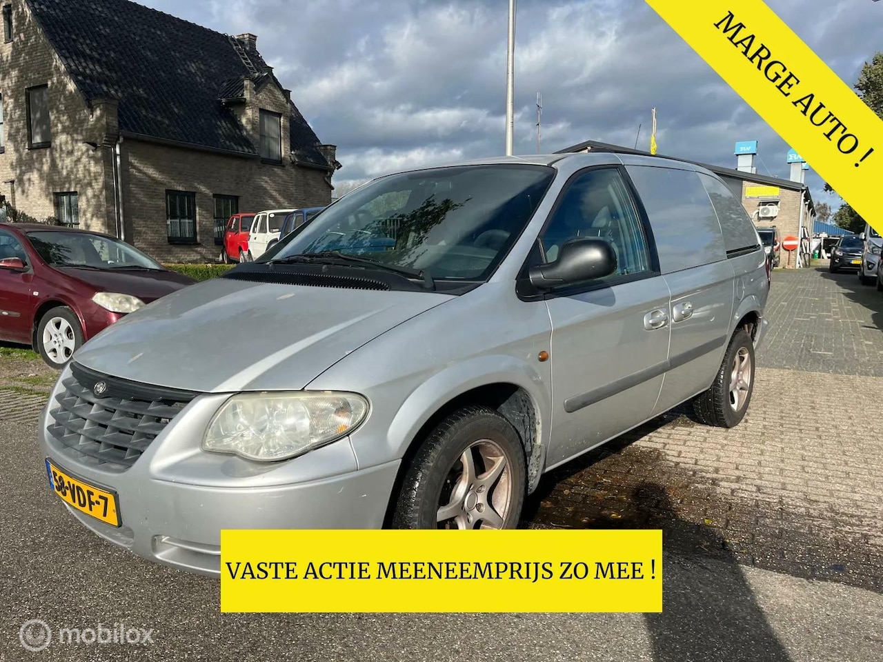 Chrysler Ram Van - 2.8 CRD AUTOMAAT, AIRCO ENZ MARGE AUTO, GRIJS KENTEKEN !!! - AutoWereld.nl