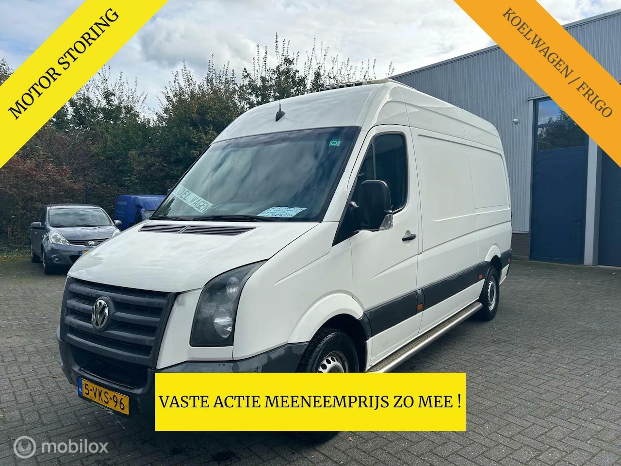 Volkswagen Crafter - 35 2.5 TDI L2H2 KOELWAGEN / FRIGO AUTOMAAT, AIRCO, EURO 5 MOTOR - AutoWereld.nl