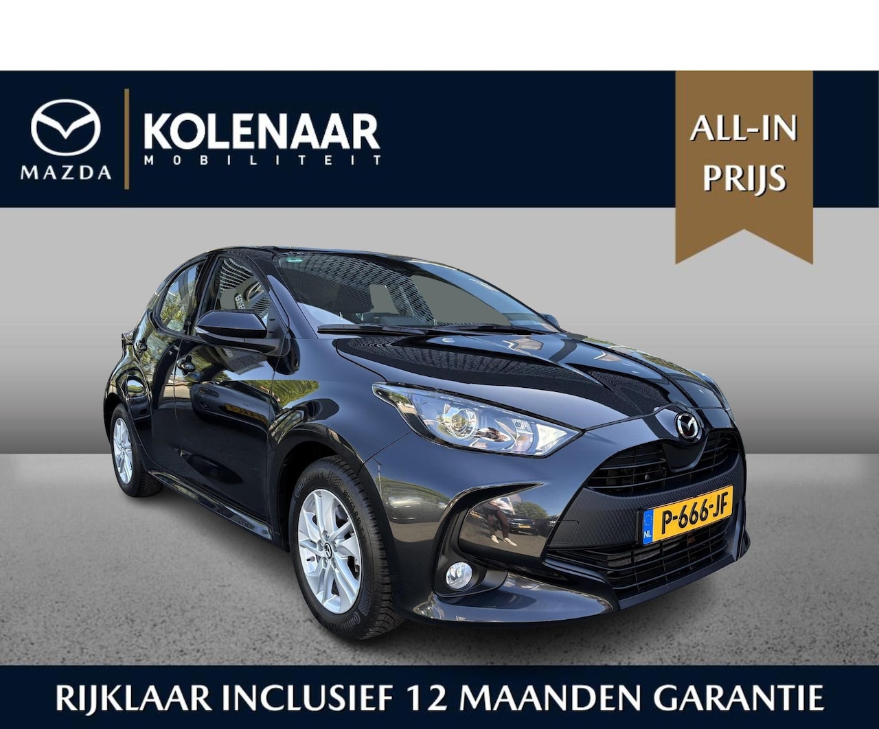 Mazda 2 Hybrid - 1.5 Agile /Dealeronderhouden/Adaptive Cruise/Airco/Achteruitrijcamera/CarPlay/Keyless - AutoWereld.nl