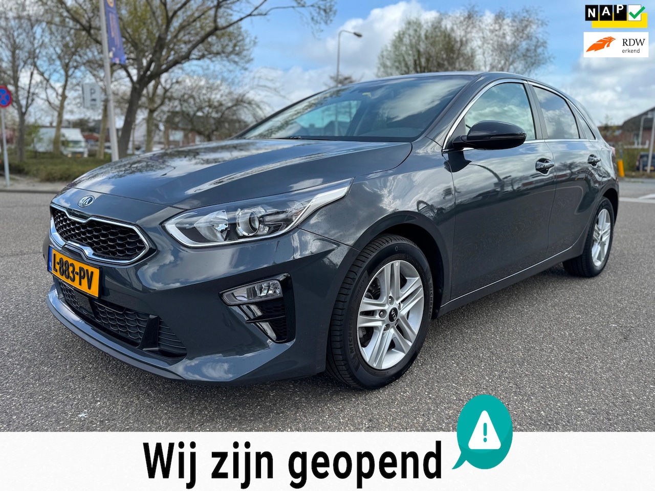 Kia Cee'd - Ceed 1.5 T-GDi DynamicPlusLine / 1e.eigenaar / automaat / dealer.onderhouden / navi / pdc - AutoWereld.nl