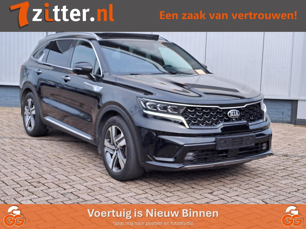 Kia Sorento - 1.6 T-GDI Plug-in Hybrid 4WD ExecutiveLine 1.6 T-GDI Plug-in Hybrid 4WD ExecutiveLine, 7-Persoons, Trekhaak, Panoramadak, Nappa leder - AutoWereld.nl