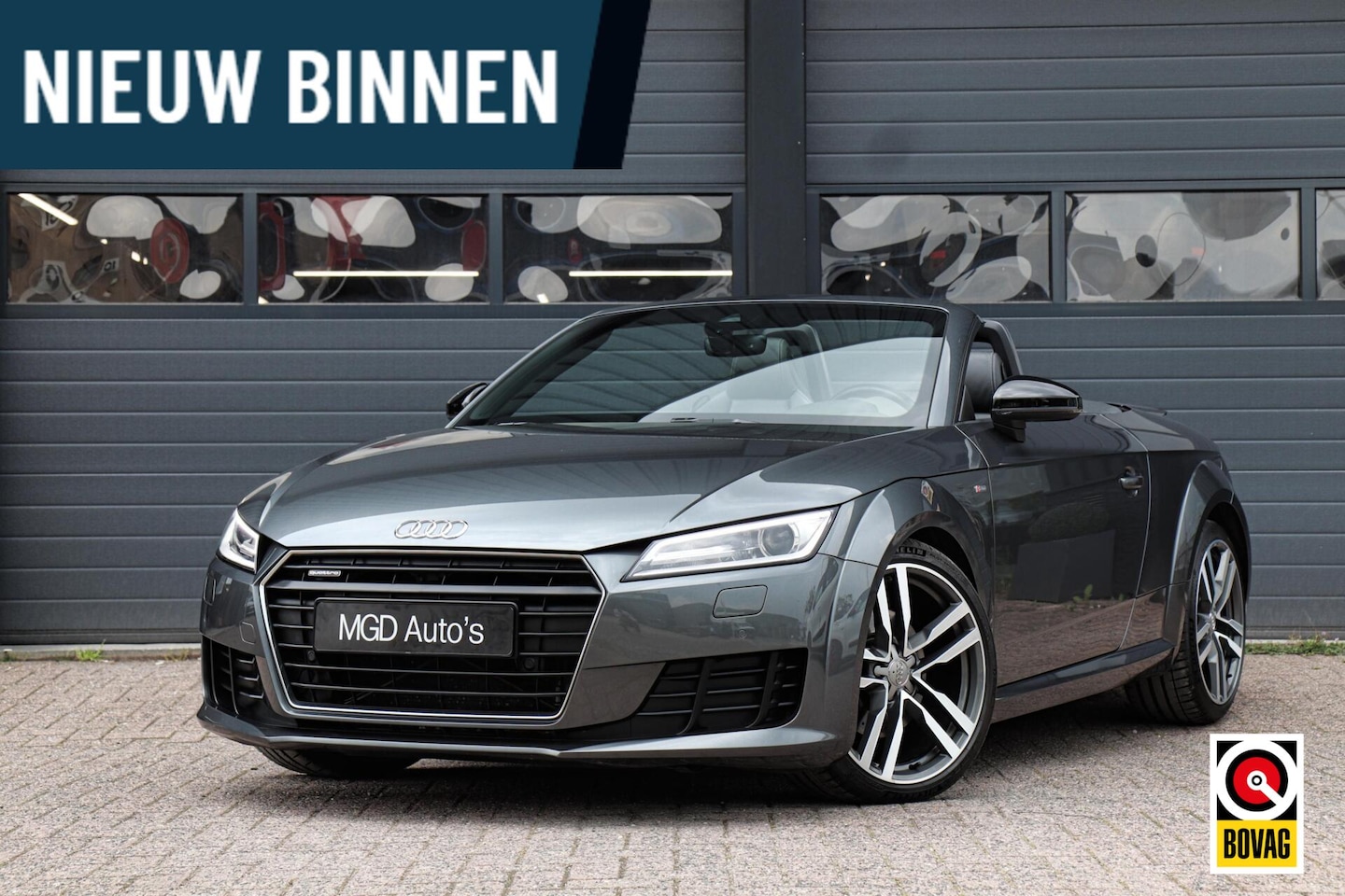 Audi TT Roadster - 2.0 TFSI Quattro S-Line |LED|VIRTUAL|KEYLESS|STOELVERW|WINDSCHERM - AutoWereld.nl