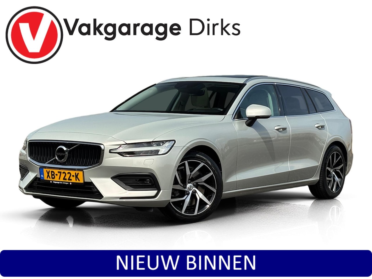 Volvo V60 - 2.0 T5 250 PK Aut8 ✅ Pano ✅ Trekhaak ✅ H/K - AutoWereld.nl