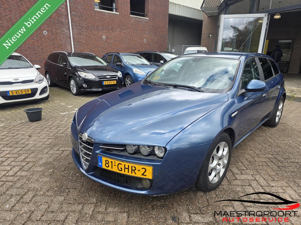 Alfa Romeo 159 Sportwagon - 1.9 JTS Elegante 1.9 JTS Elegante - AutoWereld.nl
