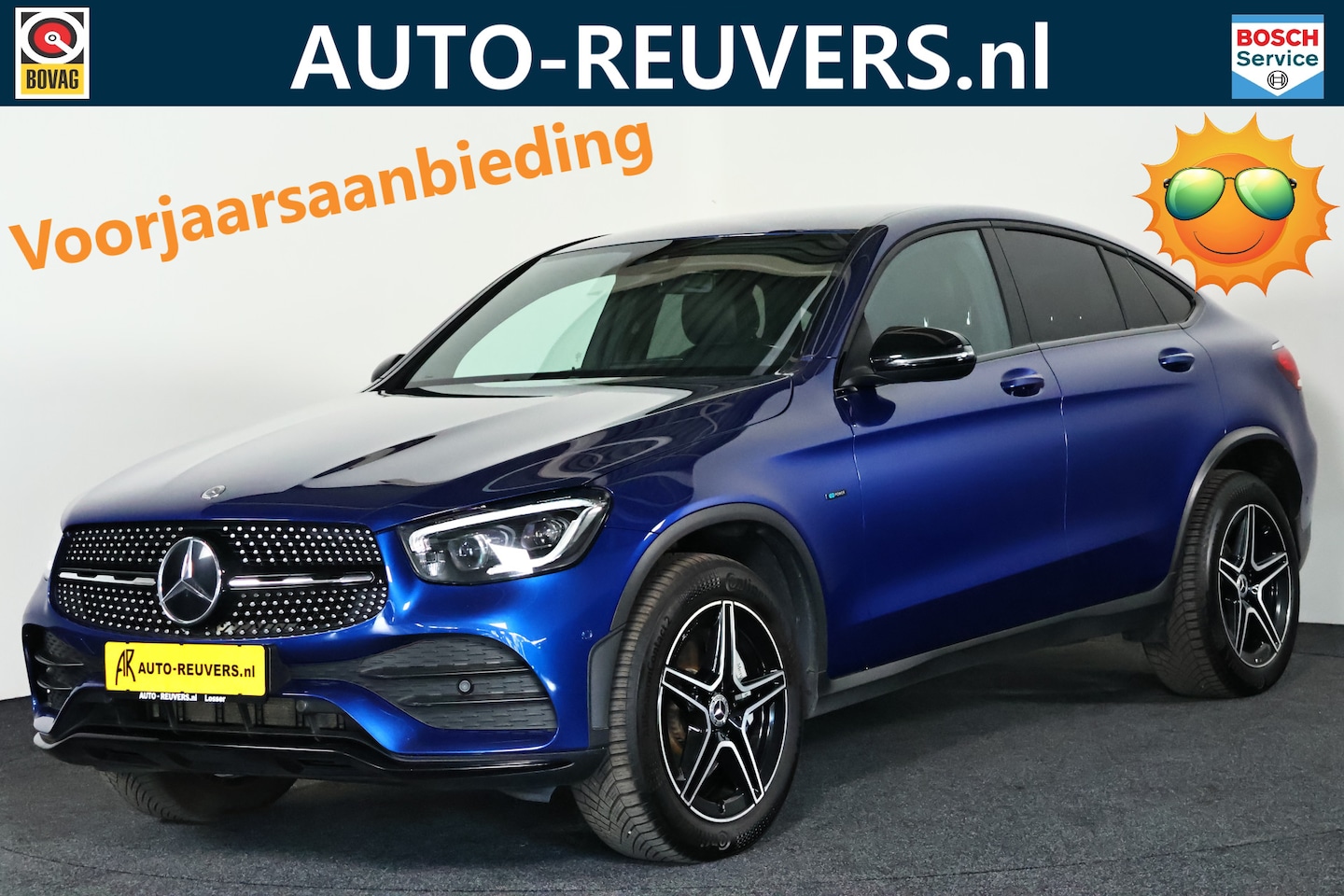 Mercedes-Benz GLC-klasse Coupé - 300e 4MATIC Business Solution AMG / LED / Camera / CarPlay / Leder - AutoWereld.nl