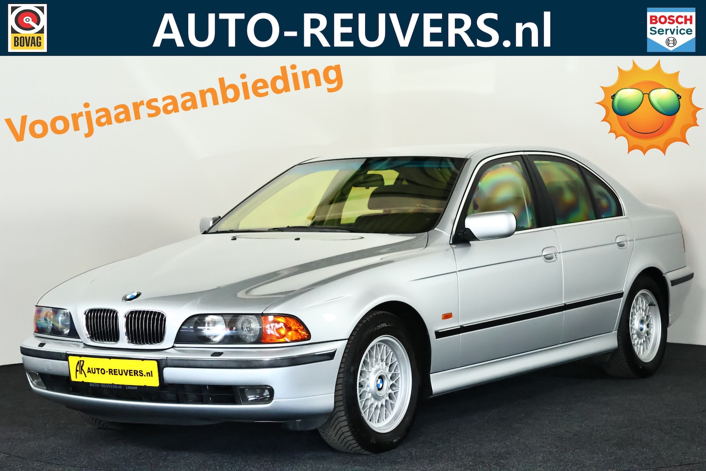 BMW 5-serie - 540i Protection Executive / Xenon / Leder / Memory / Navi - AutoWereld.nl