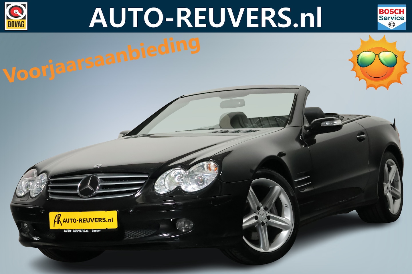 Mercedes-Benz SL-klasse Cabrio - 500 V8 Edition (voor de Liefhebber) / Bi Xenon / Panoramadak / ACC / Designo leder / Keyle - AutoWereld.nl