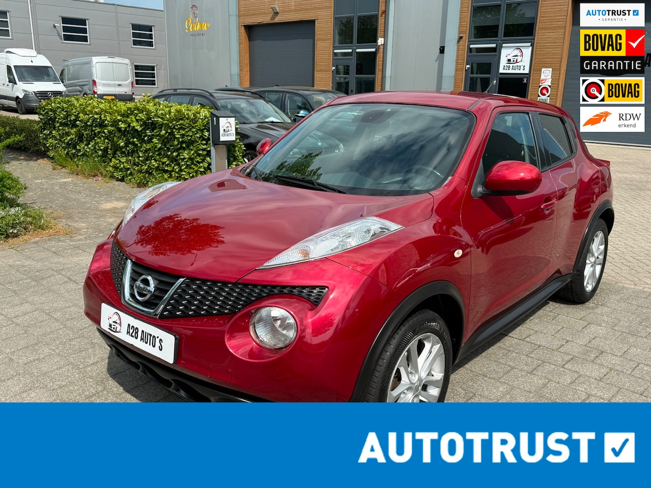 Nissan Juke - 1.6 Tekna/Eco|Climate|Cruise|-Perfect onderH- - AutoWereld.nl
