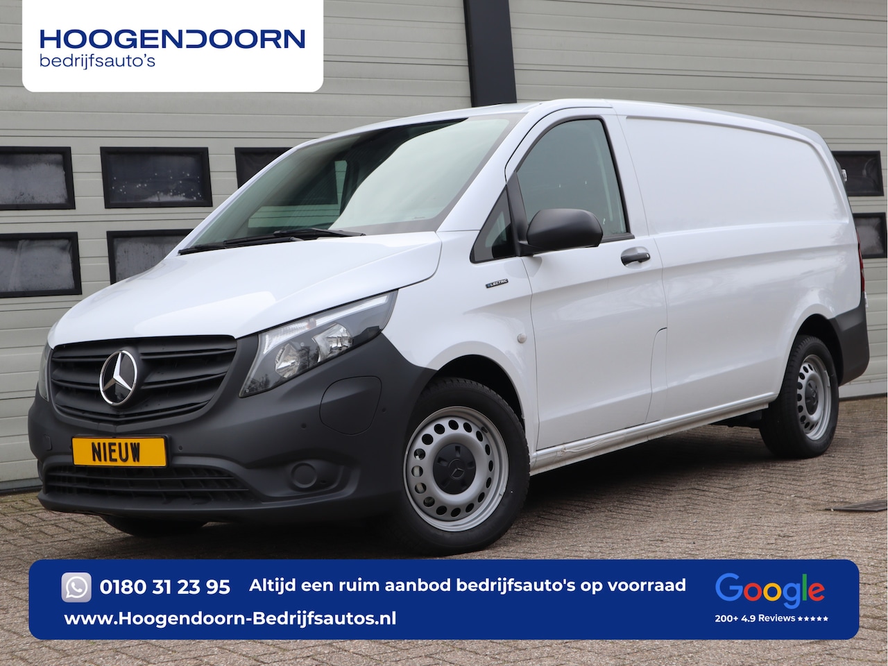 Mercedes-Benz eVito - 66 kWh 261 km WLTP Snelladen - L2 Lang - Apple Carplay - Betimmerd - AutoWereld.nl