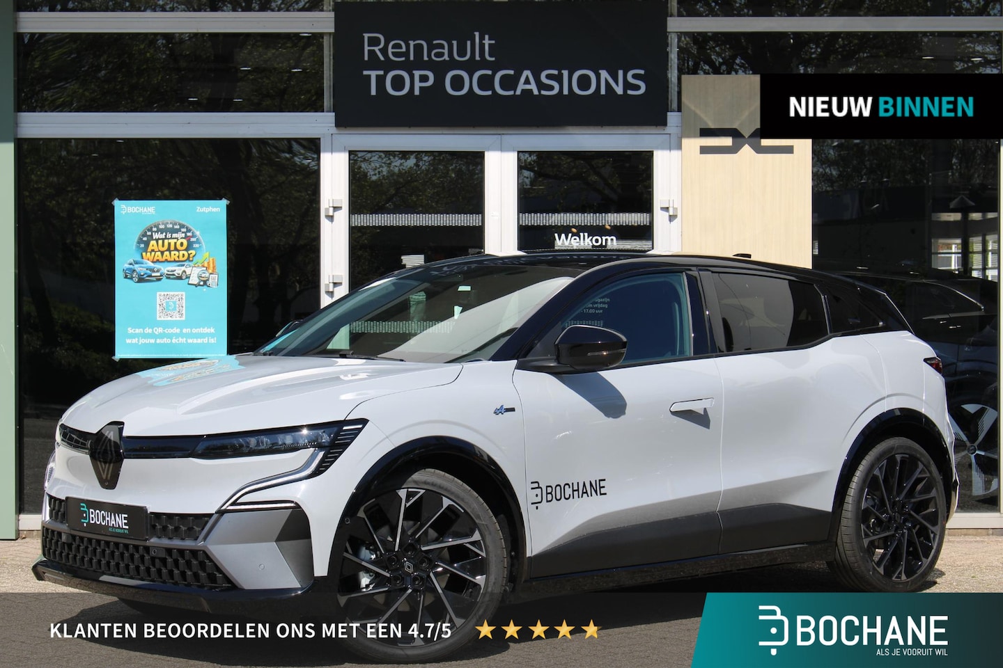 Renault Mégane E-Tech - comfort range iconic 60 kWh | Alpine | Dodehoekdetectie | Adaptieve Cruise - AutoWereld.nl
