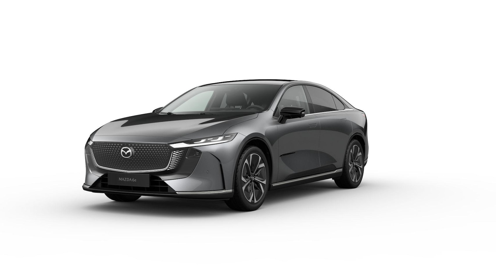 Mazda 6e - Takumi Business Edition 68.8 kWh / Machine Grey / Zwart kunstleder - AutoWereld.nl
