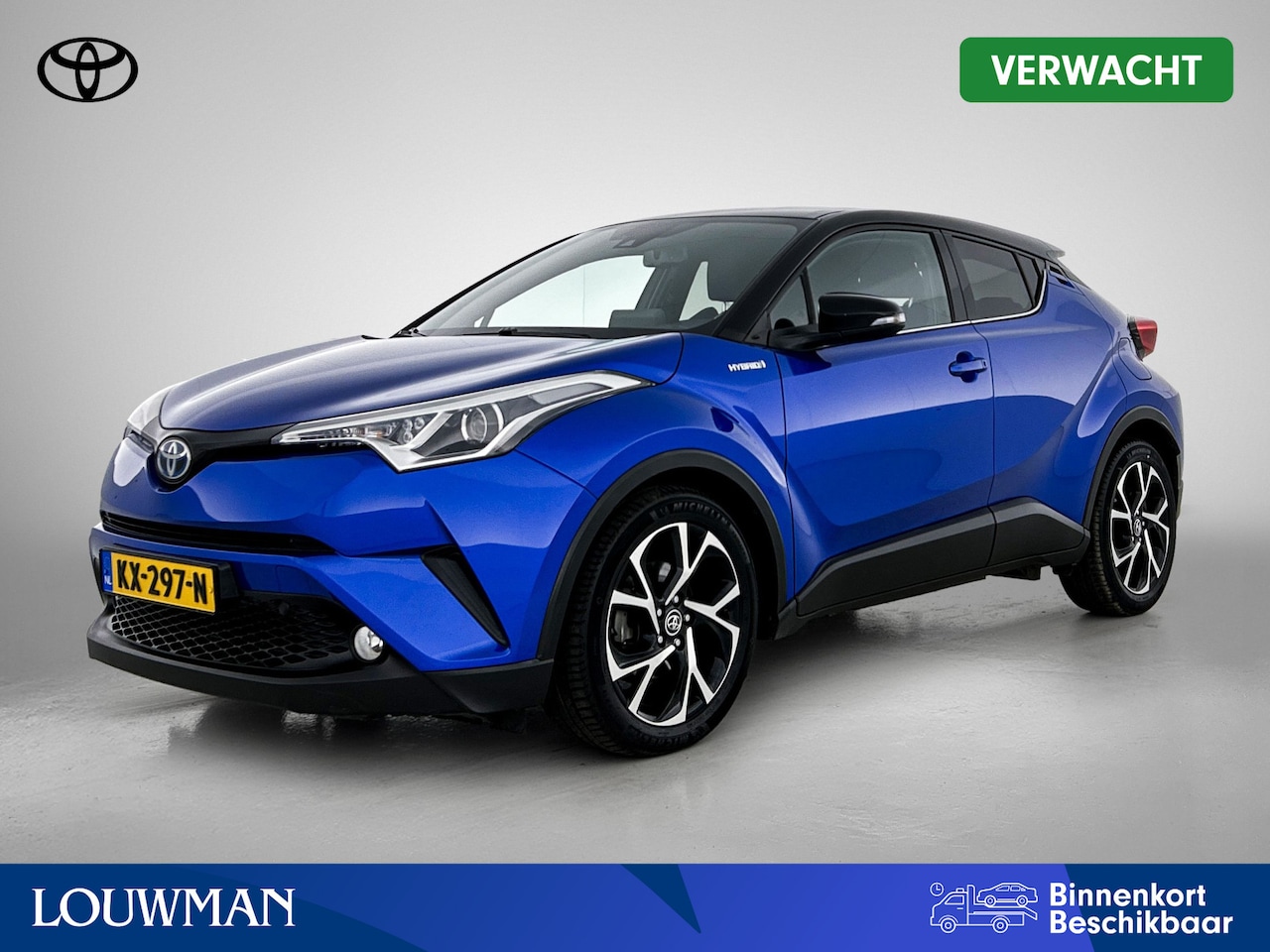 Toyota C-HR - 1.8 Hybrid Bi-Tone | Navigatie | Stoelverwarming | - AutoWereld.nl