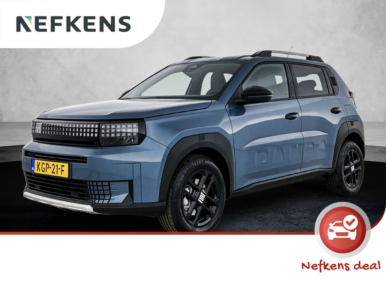 Fiat Grande Panda - 1.2 Hybrid ICON | Automaat | Tot 8 jaar fabrieksgarantie | Parkeersensoren | LED | Airco | - AutoWereld.nl
