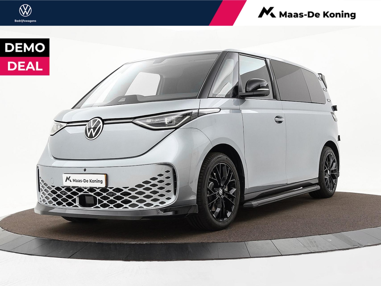 Volkswagen ID. Buzz Cargo - Bedrijfswagens Bulli Edition 79kWh 286pk · Sidesteps · Achterspoiler · Voorspoiler · 20" L - AutoWereld.nl