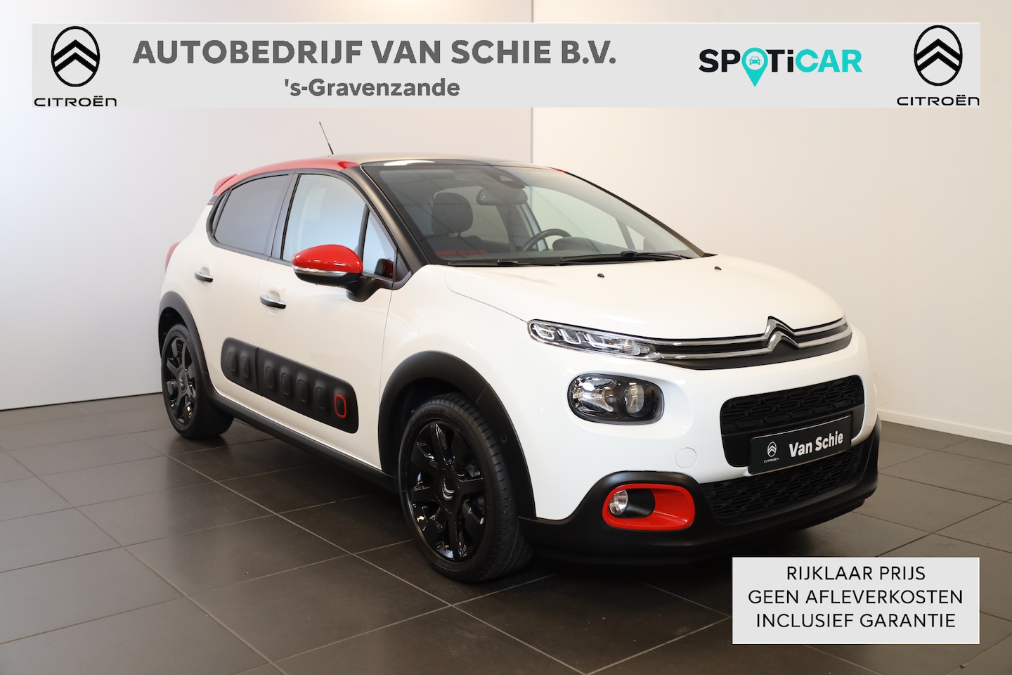 Citroën C3 - PT 110 Shine Automaat-6 Carplay | Spoiler | Navi | Lichtmetaal | Panorama dak - AutoWereld.nl