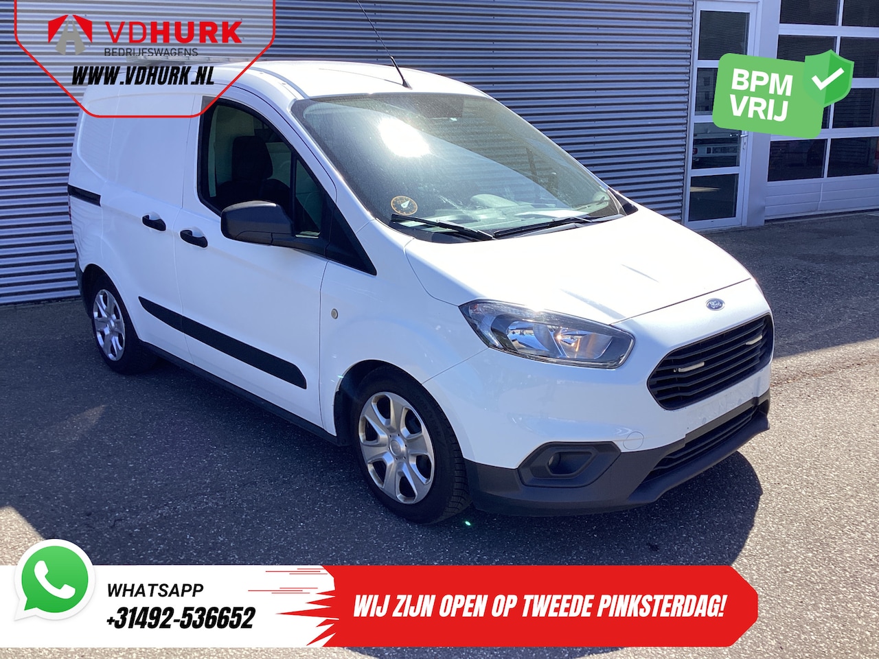 Ford Transit Courier - 1.5 TDCI 100 pk Trend Stoelverw./ Inrichting/ Cruise/ Airco/ Voorruitverw. - AutoWereld.nl