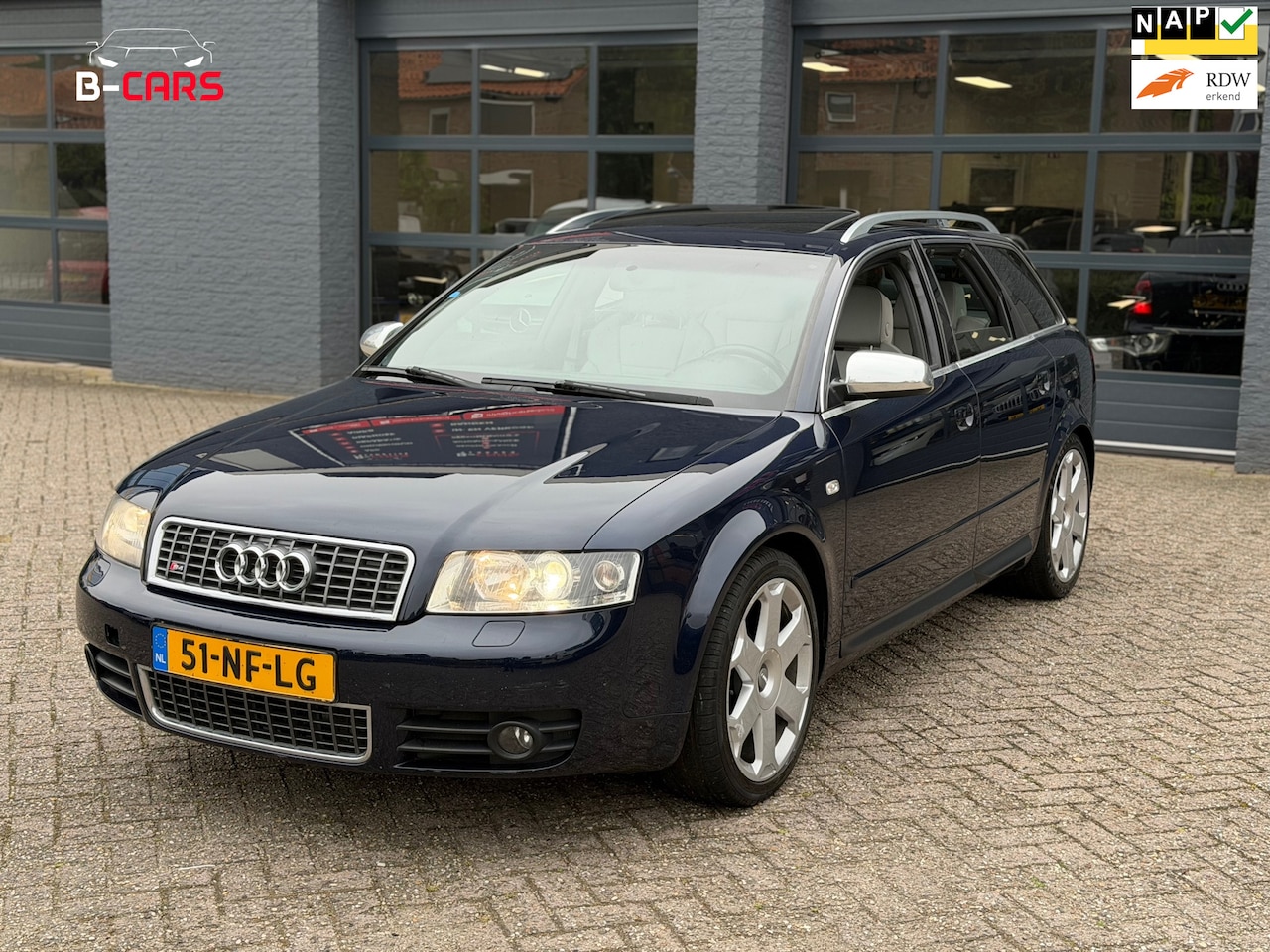 Audi A4 Avant - 4.2 V8 quattro S4 Pro Line Nap|Bose|Leer|Xenon - AutoWereld.nl
