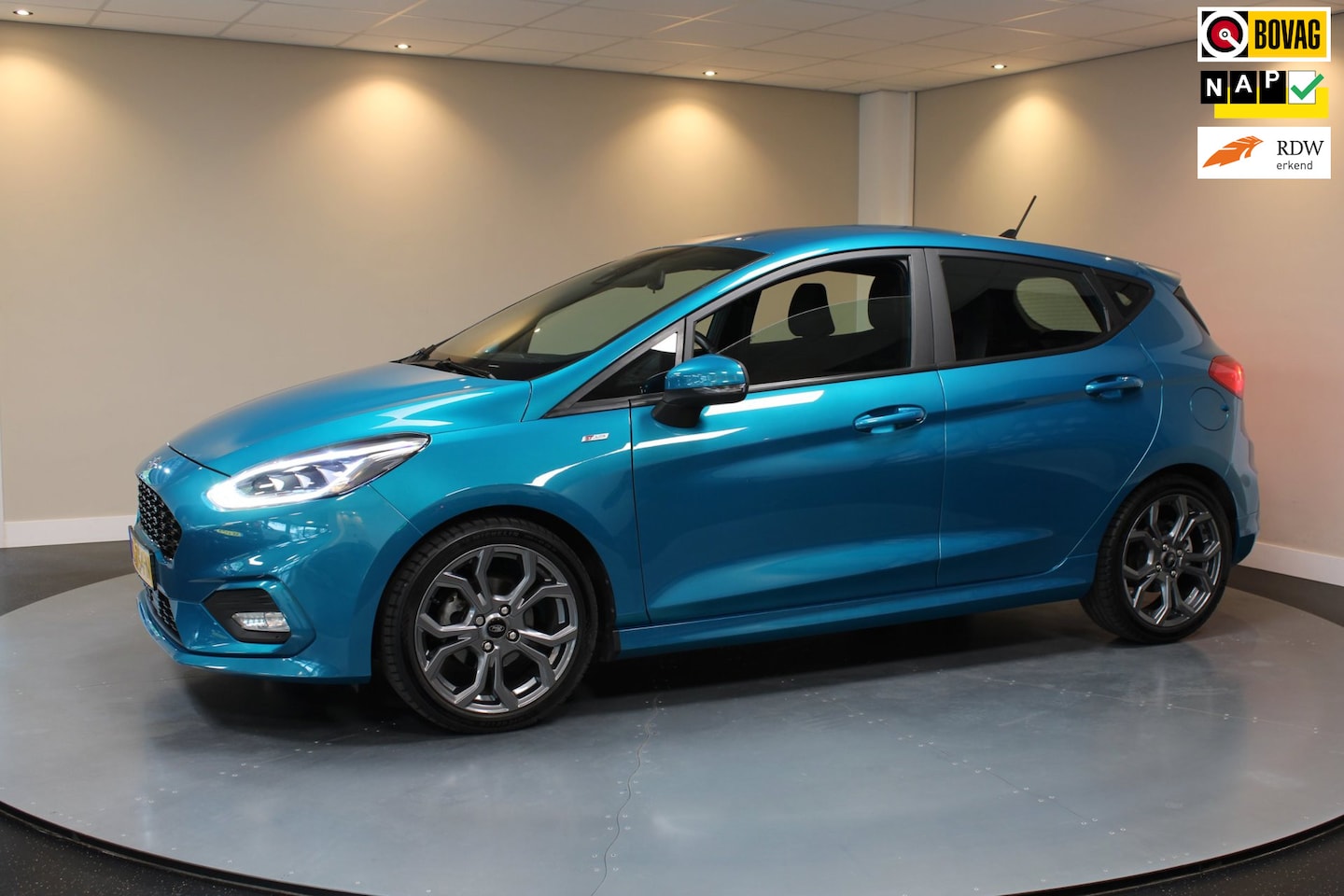 Ford Fiesta - 1.0 EcoBoost ST-Line *65.000Km!* Carplay|Navi|Cruise|DAB|PDC - AutoWereld.nl
