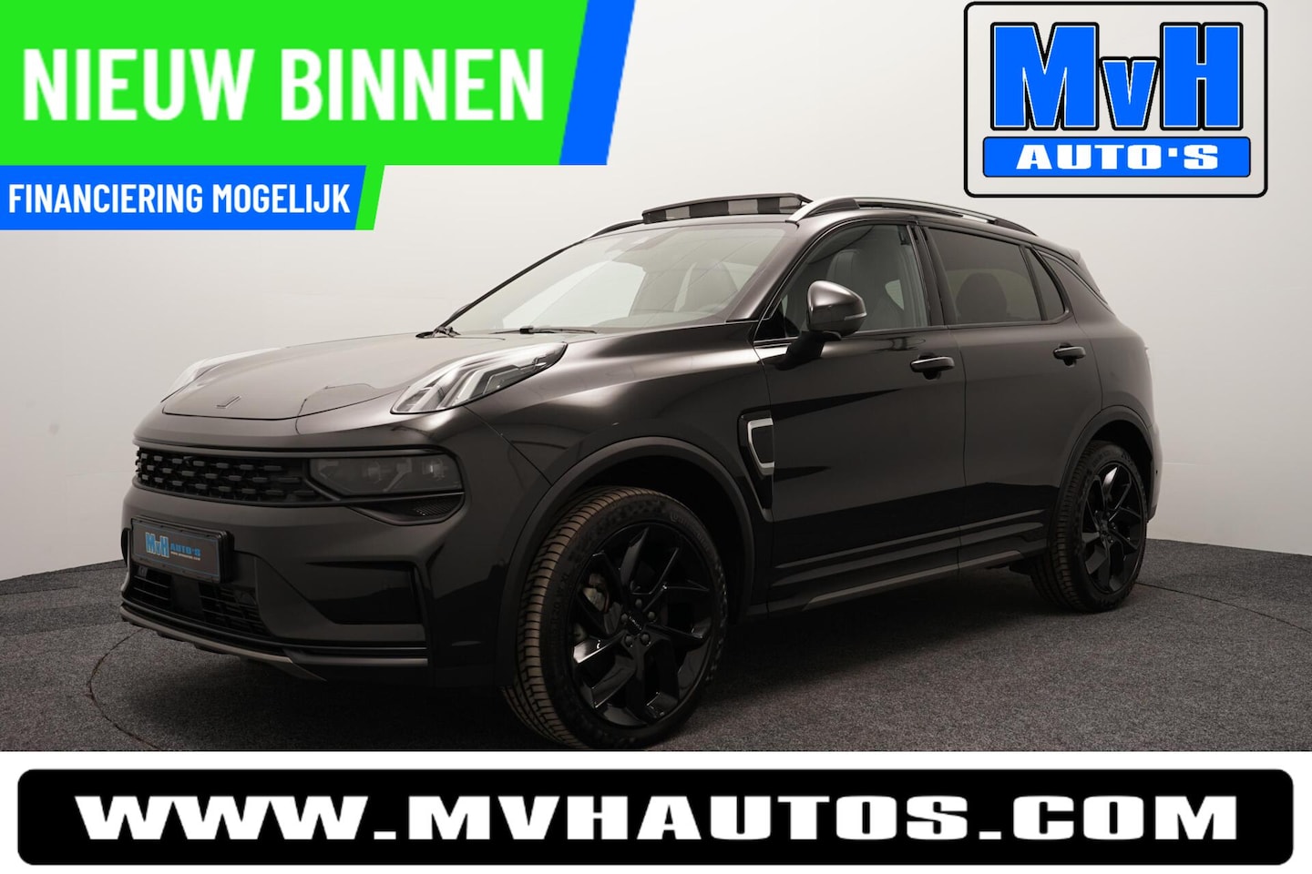 Lynk & Co 01 - 1.5 Hybride|FULL BLACK XL|LEER|ZWARTE.HEMEL - AutoWereld.nl