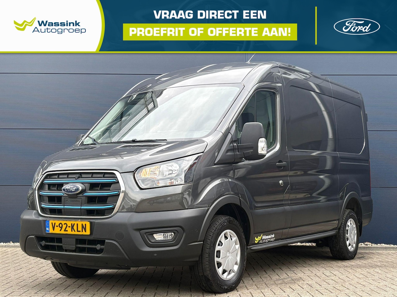 Ford E-Transit - 350 L2H2 Trend 68 kWh | Navigatie | Camera | Wandbekleding | Rubber vloer | Stoelverwarmin - AutoWereld.nl