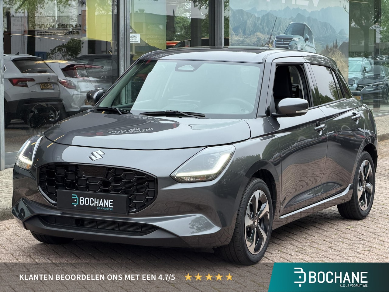 Suzuki Swift - 1.2 Style Smart Hybrid 81PK | Navigatie | Climate Control | Adaptieve Cruise Control | BSM - AutoWereld.nl