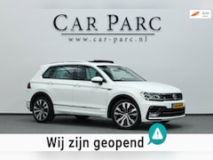 Volkswagen Tiguan - 2.0 TSI 4Motion 3x R-line LED/VIRTUAL/PANO/LEDER+S.VERWARMING+MEMORY/20" LMV/ACC/ECC/12 MN