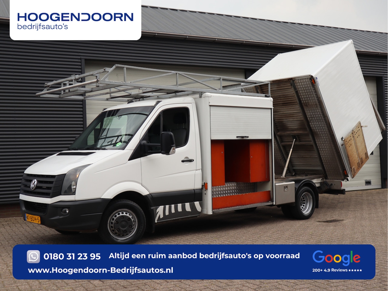 Volkswagen Crafter - 2.0 TDI 120 kw EURO 5 - Kipper - 3,5t KG Trekhaak - Airco - AutoWereld.nl