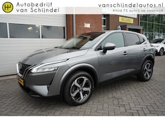 Nissan Qashqai - 1.3 MHEV XTRONIC N-CONNECTA KEURIGE NETTE STAAT 360 CAMERA FULL LED STOEL+STUUR+VOORRUITVE