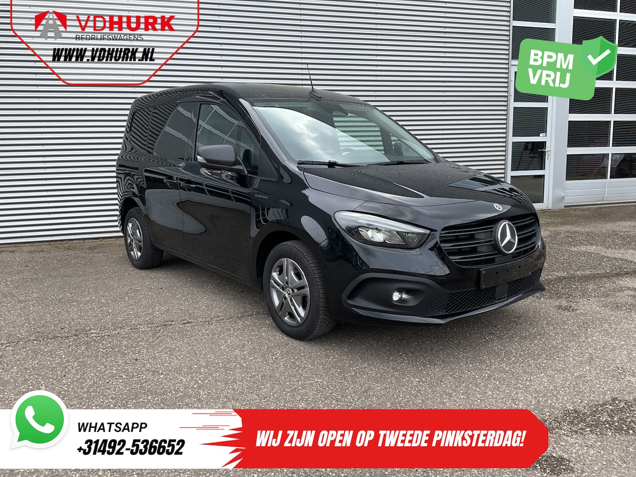 Mercedes-Benz eCitan - 112 Pro 284 WLTP Snellader/ LED/ Stoelverw./ Carplay/ Climate/ Navi/ Cruise/ Camera/ PDC - AutoWereld.nl